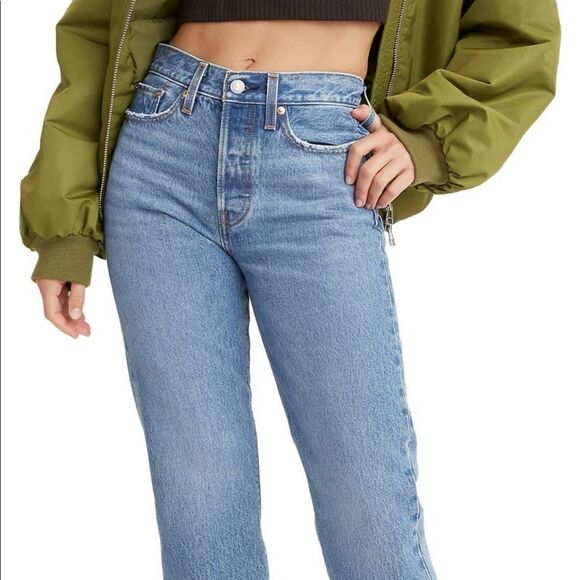 Levi’s Wedgie High Rise Straight Ankle NWT - Picture 6 of 8